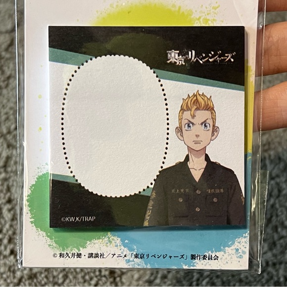 Tokyo Revengers Takemichi Hanagaki Speech Bubble Sticky Notes Japan Exclusive - Picture 4 of 6